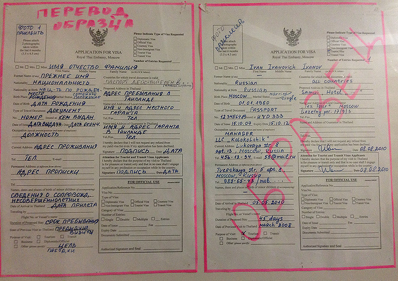 Фото 18 — Подделка документов для получения визы